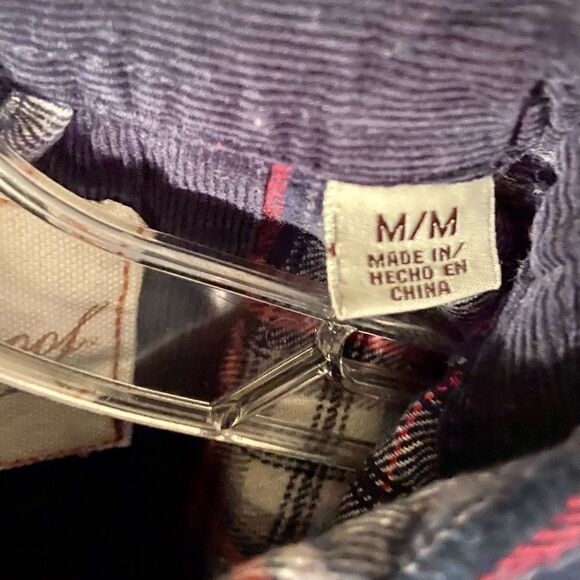 Weatherproof Vintage Men's Shirt Plaid Flannel Long Sleeve Size M. - Picture 6 of 6